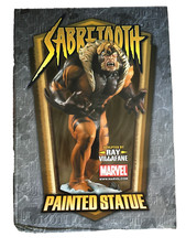 SABRETOOTH STATUE BOWEN DESIGNS RAY VILLAFANE FF 301/1500 MARVEL BOXED 12.5"