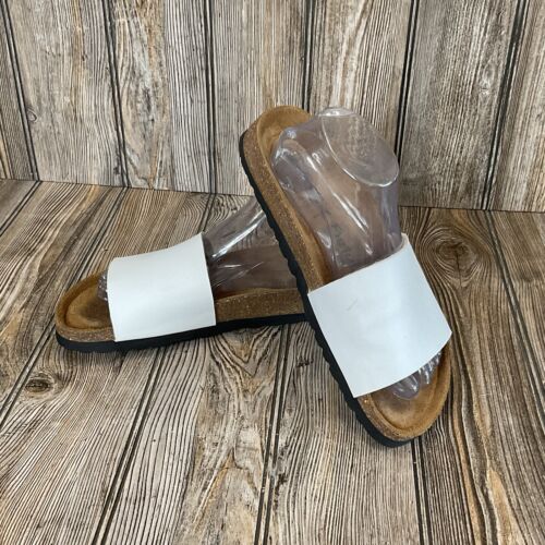 Sandalias Betula para mujer reggae blancas Birkenstock talla 40-9N plantilla suave EE. UU. - Imagen 7 de 19