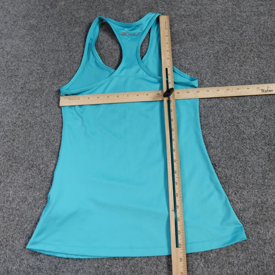 2XU Майка маленький синий твердый Майка спортивная - Изображение 3 из 4