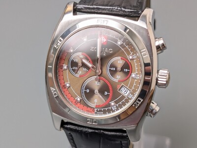ZODIAC ZO7009 Desert Master Chronograph Date 100M Quartz Men's