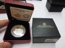 2014 RCM $5 (1 ozt .9999 FS) Proof Arctic Fox w/ Box & COA