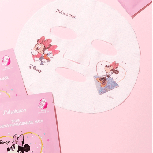 JM Solution Selfie Nourishing Pomegranate Mask 30ml x10 Sheets/Disney Character - Picture 3 of 10