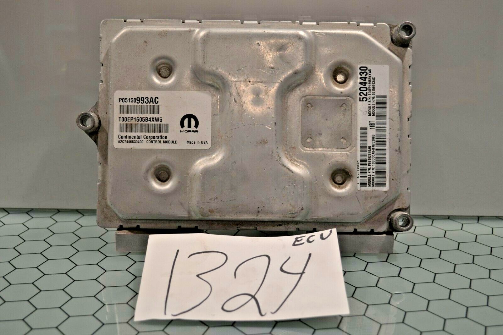 2015 Chrysler 200 #1324 Engine Computer ECM ECU  P05150993AC