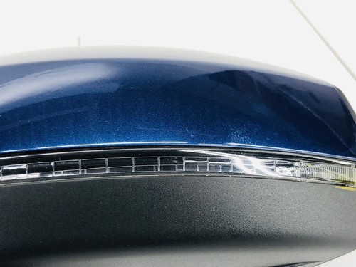 15-20 AUDI A3 QUATTRO LEFT EXTERIOR REAR VIEW MIRROR SCUBA BLUE METALLIC OEM - Picture 10 of 20