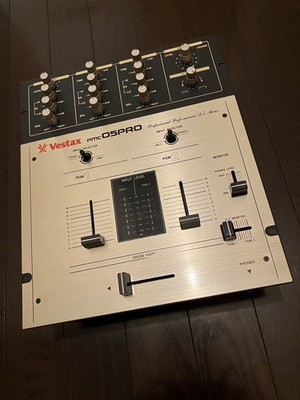 VESTAX PMC 05pro 1st Late Model Vintage DJ Mixer Made in Japan 1990s