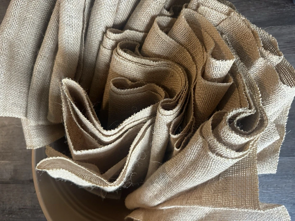 Burlap Table Runners 12" X 108" - Image 3 of 4