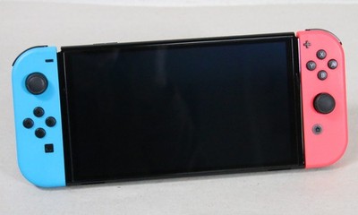 Nintendo Switch OLED Video Game Console HEG-001 Red/Blue