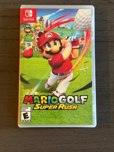 Mario Golf: Super Rush - Nintendo Switch System Video Game - Tested and Working