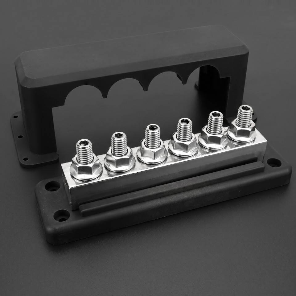 Bus Bar with Cover M10 Hardware Safeguarding for Mechanics, DIYers ...