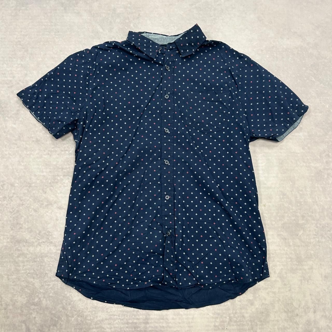 Lee Shirt regular fit patterned short sleeve shirt Men's L