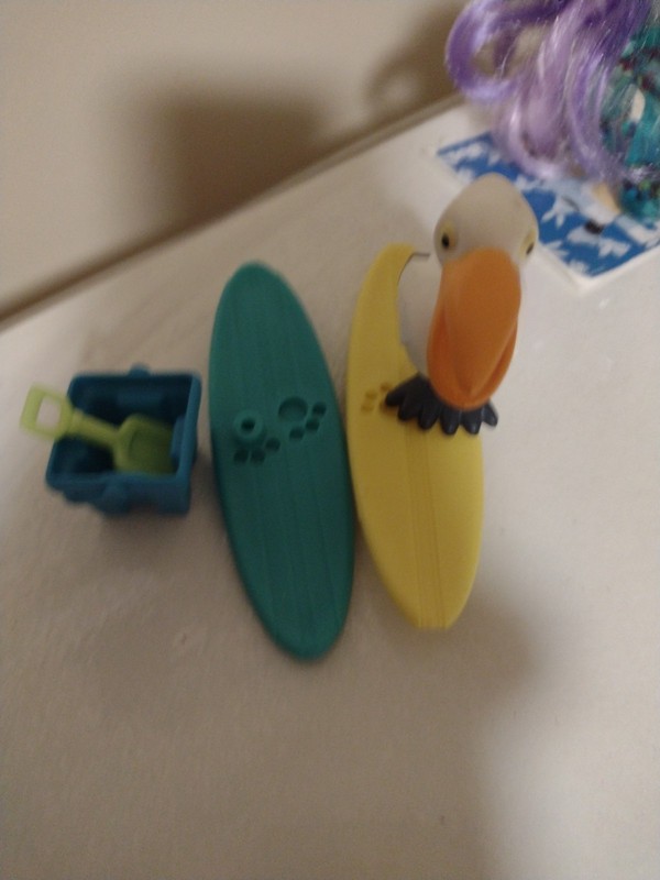 Bluey Bird And Surfboard S 2.5"-4" Lot