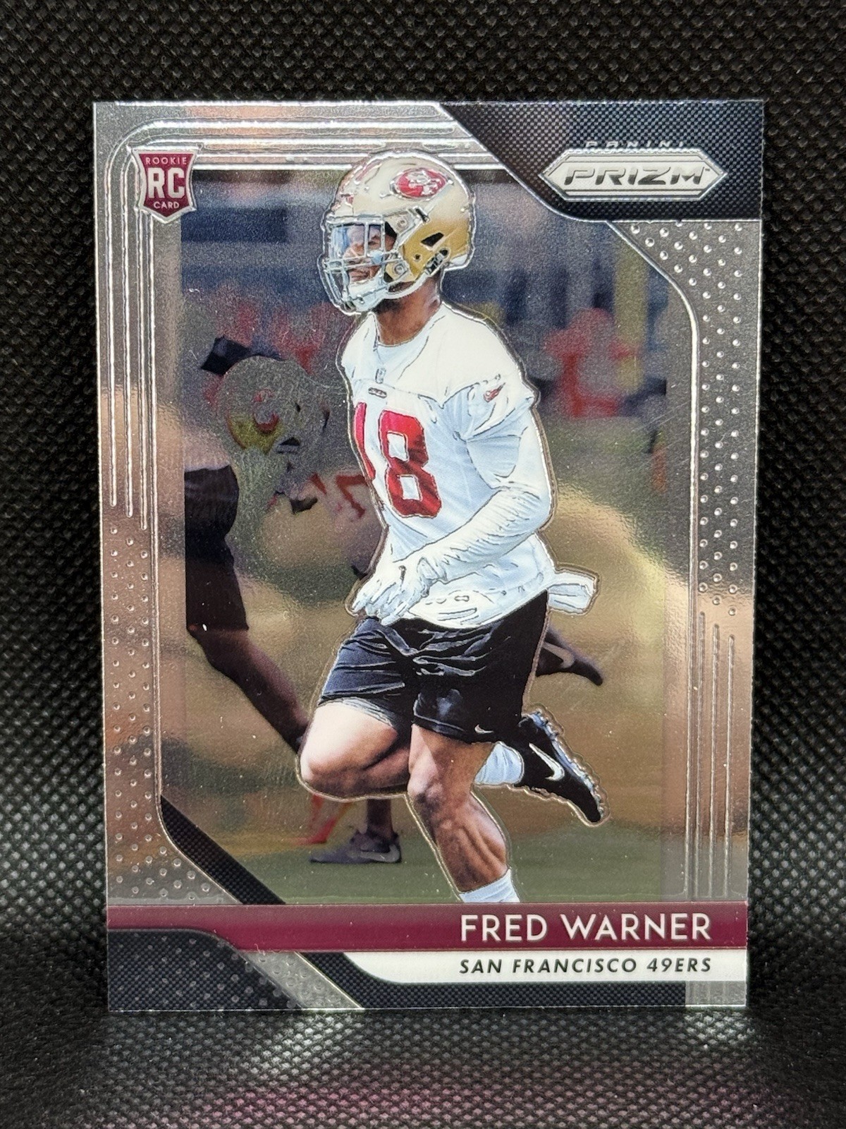 2018 Panini Prizm Fred Warner RC #257 San Francisco 49ers