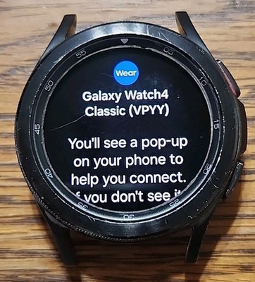 Samsung Galaxy Watch4 Classic SM-R880 42mm Stainless Steel Black Watch Face Only