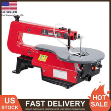 16IN Variable Speed Scroll Saw w/ Extra-Large Tilting Working Table for Woodwork