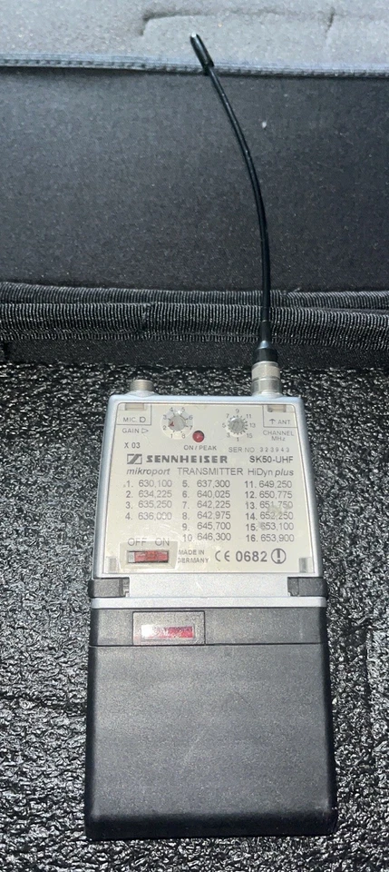 EMETEUR HF SENNHEISER Sk50 UHF - Photo 1/1