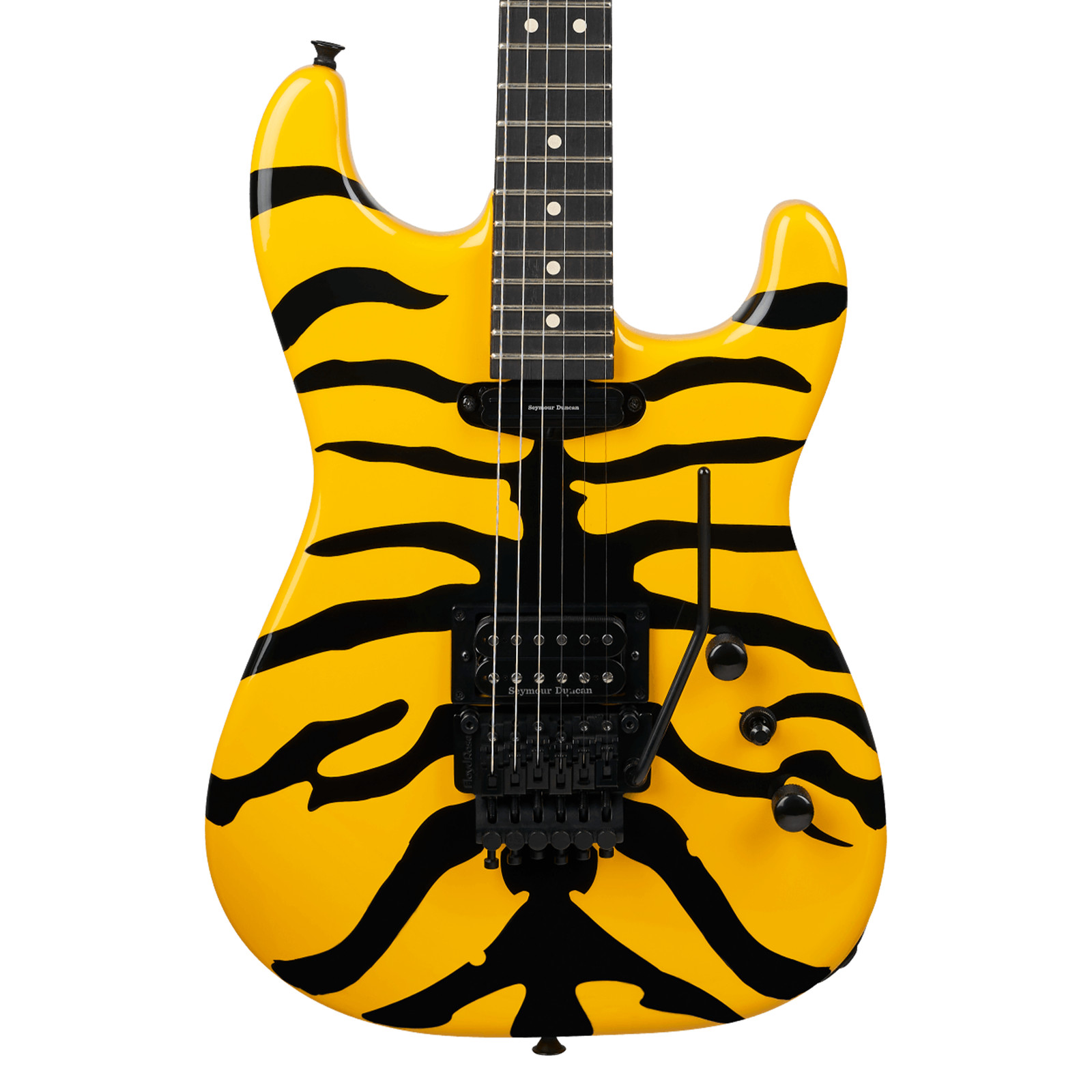 Used Jackson Pro Origins 1985 Ltd Edition San Dimas SD1 HS FR - Yellow Bengal