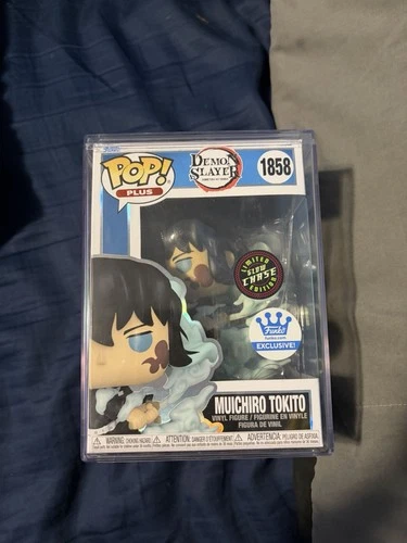 Funko Pop! Plus Demon Slayer: Muichiro Tokito #1858 Glow Chase W/ Protector
