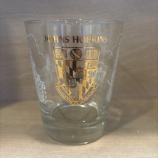 Johns Hopkins University Lowball Glass Old Fashioned Rocks 16oz