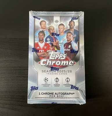 Topps Chrome UCC 2025/26 - Hobby Box