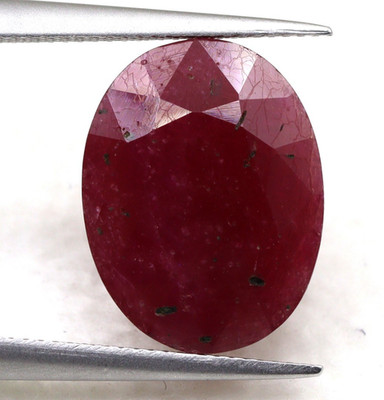 4.87 Ct Certified 100% Natural Red Ruby Africa Loose Oval Faceted Cut Gemstone