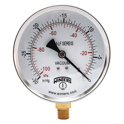#ad #ad WINTERS PEM220LF GaugePressure30 in Hg Vac kPa4 in 20JN33 $37.26