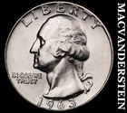 1963-D Washington Quarter- Silver- Choice Gem Brilliant Uncirculated #J4177