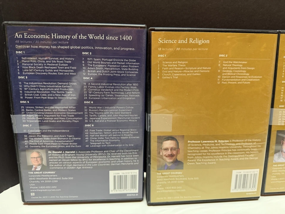 12 Great Courses DVDs Highschool Homeschool Economics History Science & MORE - Image 4 of 4