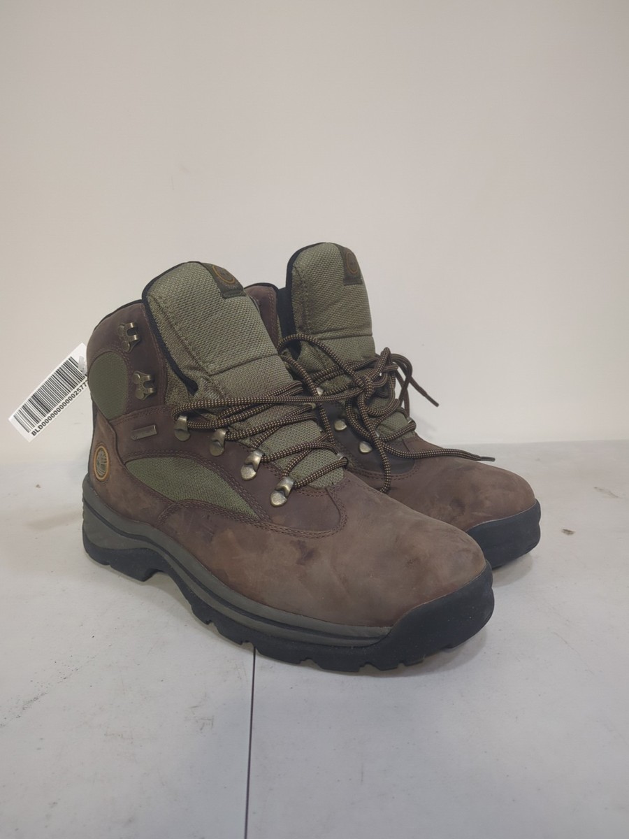 Timberland Chocorua Trail Mid Waterproof Boots Mens 9 Brown Leather Hiking Work Timberland Chocorua TB015130 Men main image 4