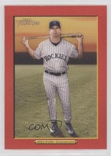 2005 Topps Turkey Red Red Todd Helton (Orange Sky) #270 HOF 0o6v