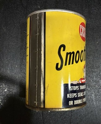 Vintage Graphic Litho Label Casite SMOOTH-SEAL Can