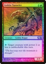Goblin Tunneler FOIL Magic 2012 / M12 NM Red Common MAGIC MTG CARD ABUGames