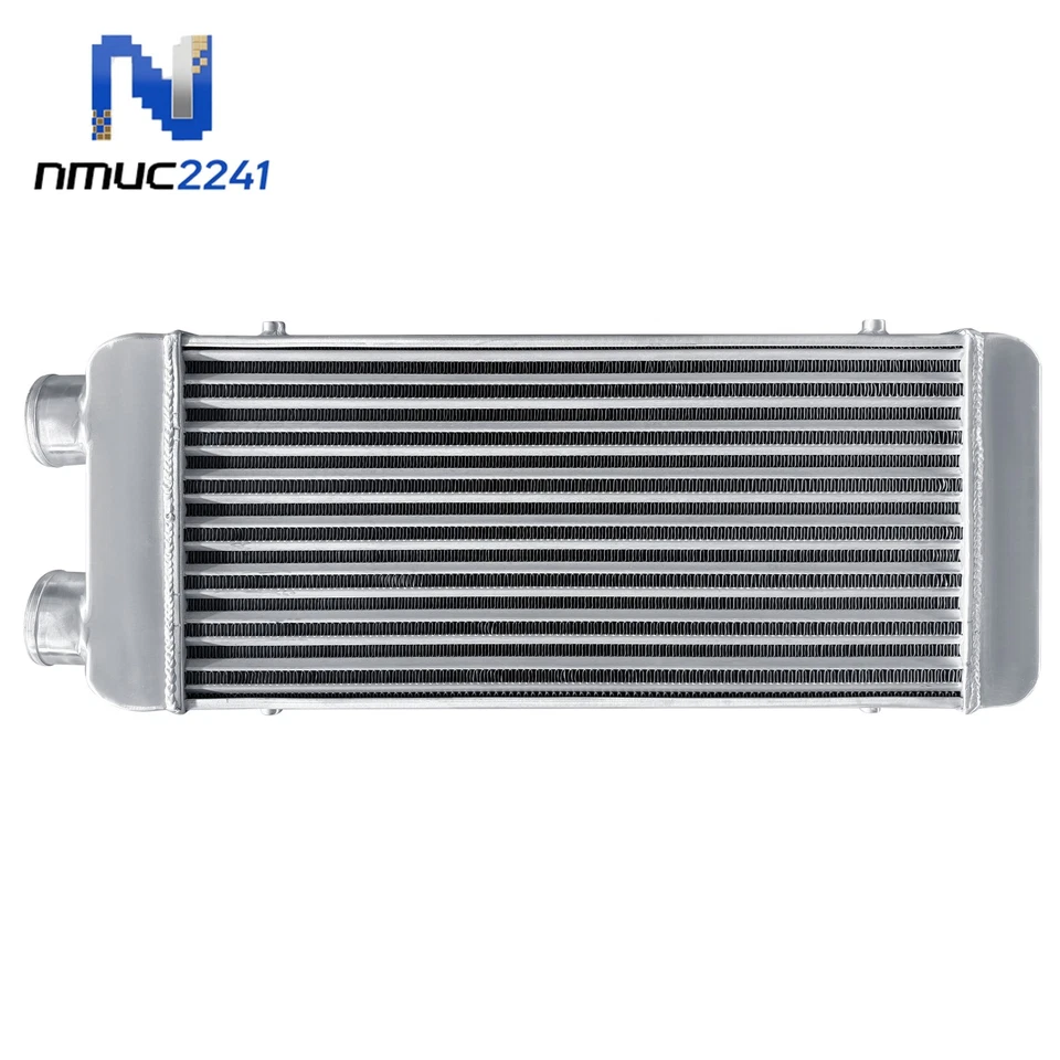 3'' Turbo Full Aluminum Intercooler 31" x13"x 3" Delta Fin Same Side In/Outs - Image 3 of 4