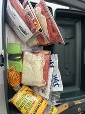 Plano Tackle Box With Deer Field Dressing Contents Inside 