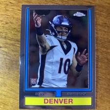 Bo Nix Topps Chrome Rookie Topps 1974 2024 Topps Chrome Football