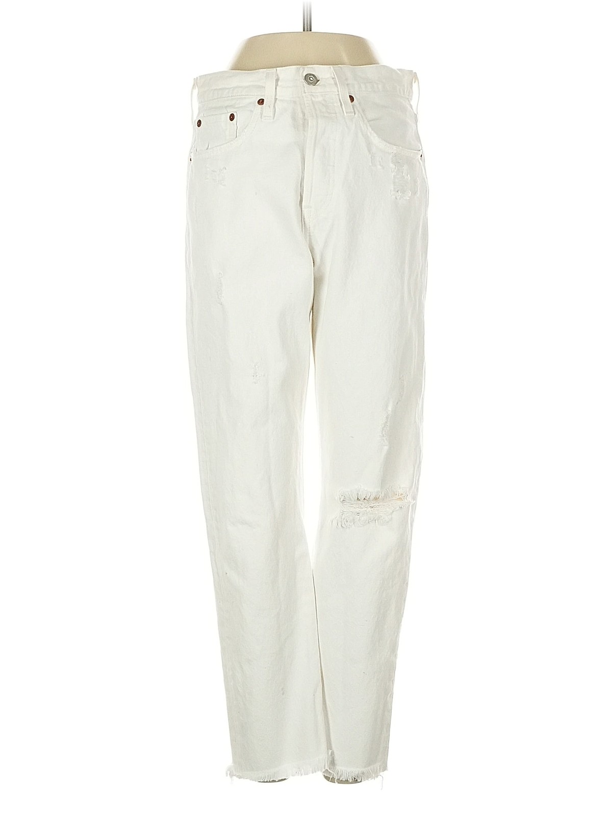 Levi's Women Ivory Jeans 26W