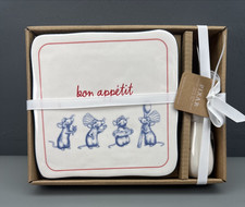 Rae Dunn Disney Pixar Ratatouille Cheese Plate and Cheese Knife