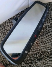 11-19 Hyundai Santa Fe Rear View Mirror Black 4112a-tlmhl4 Oem