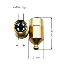 Underwater Fishing Camera with Infrared Light for Deep Water Detection