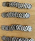 Lot of Eleven (11) Circulated Mercury Dimes Various Dates 90% Silver