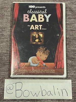 Classical Baby Art ( DVD , 2005 ) Vntg Kids Media - Brand New & Factory Sealed !