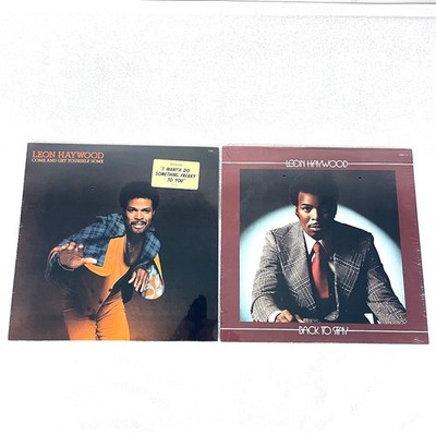 (2) SEALED LP's - Leon Haywood ''Come And Get Yourself Some'', ''Back To Stay'' Orig
