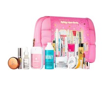 Sephora Favorites Holiday Must Have Value Set Pink Bag Skincare Makeup