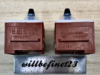 1pc MARQUARDT 1246 MARQUARDT R139 Pushbutton Switch lithium angle grinder