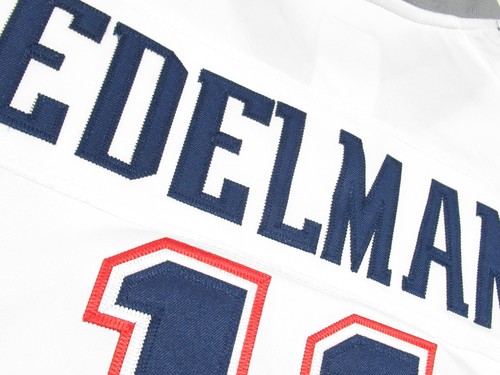 Julian Edelman #11 New England Patriots Super Bowl LIII 53 Jersey White - Picture 4 of 4