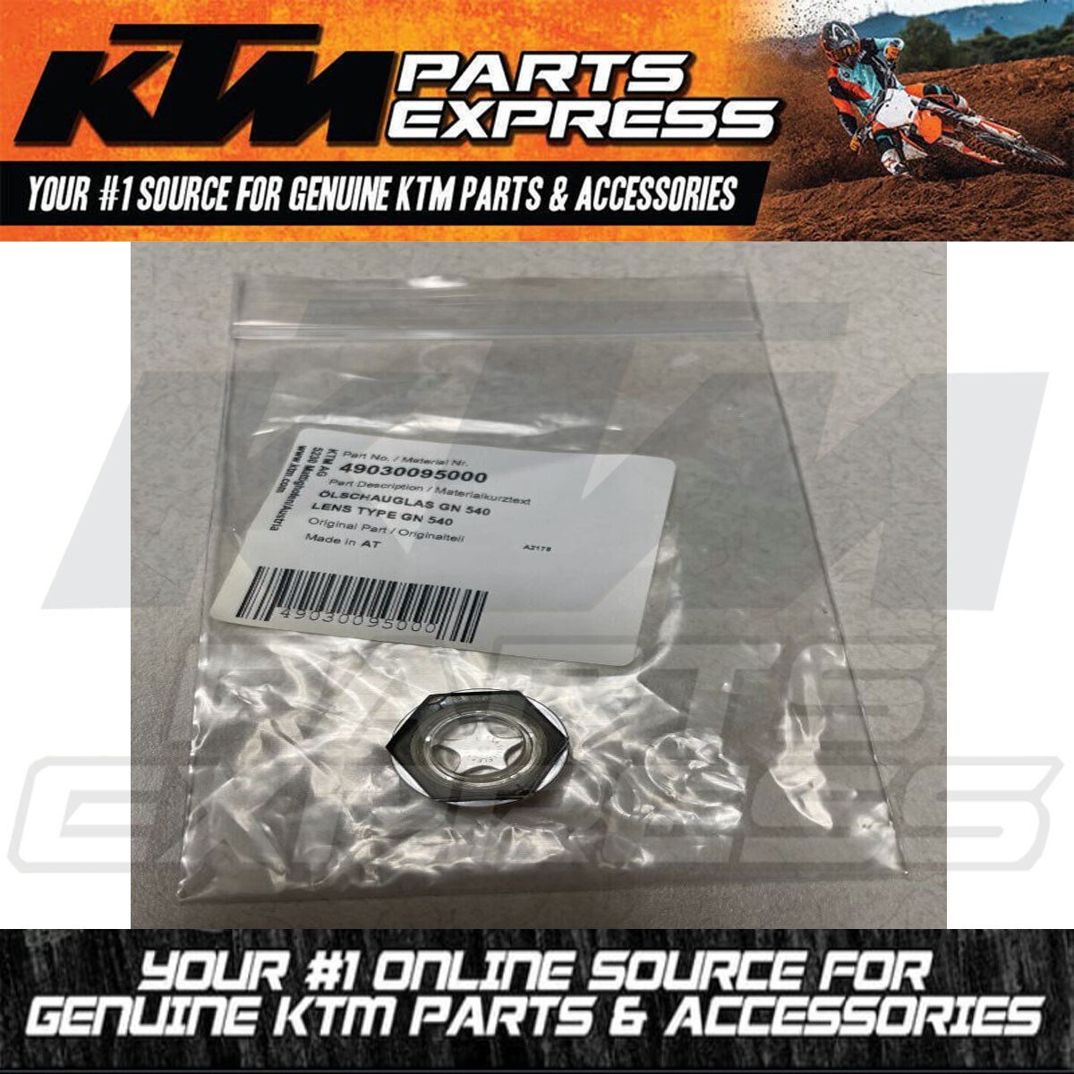 NEW OEM KTM LENS TYPE GN 540 65 SX XC 125 E-XC SX 1994-2008