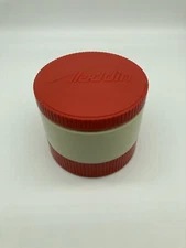 Vtg Aladdin Thermo Jar Insulated Bowl Container Red #7000 Soup Freezer Lid USA