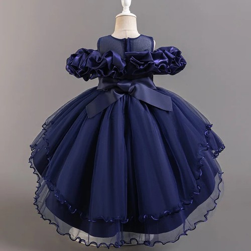 Children Dress Girls Communion Gown Prom Kids Eleghant Evening Ceremony Dresses - Picture 14 of 31