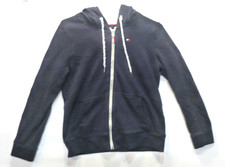 Tommy Hilfiger Sport Lightweight Full Zip Hoodie Jacket Womens Size Small / Blue