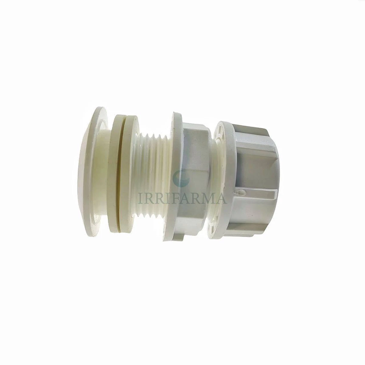 Attacco Rubinetto Serbatoio 1000 L, Raccordo Tubo Da Giardino Per Collettori Di Acqua Piovana Con Funzione Di Filtro Adattatore Per Serbatoio Acqua Ibc S60x6 Filettatura Interna 34