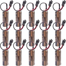 15x 3V Fuji FDK CR8.LHC 17430 Back up Battery for Eco Toto Flush Valves Faucets